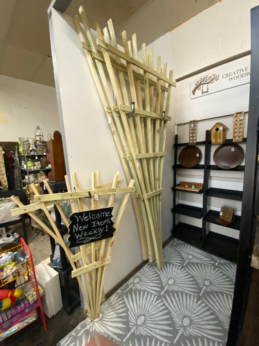 6 ft Handcrafted Garden Trellis – Pressure-Treated Pine